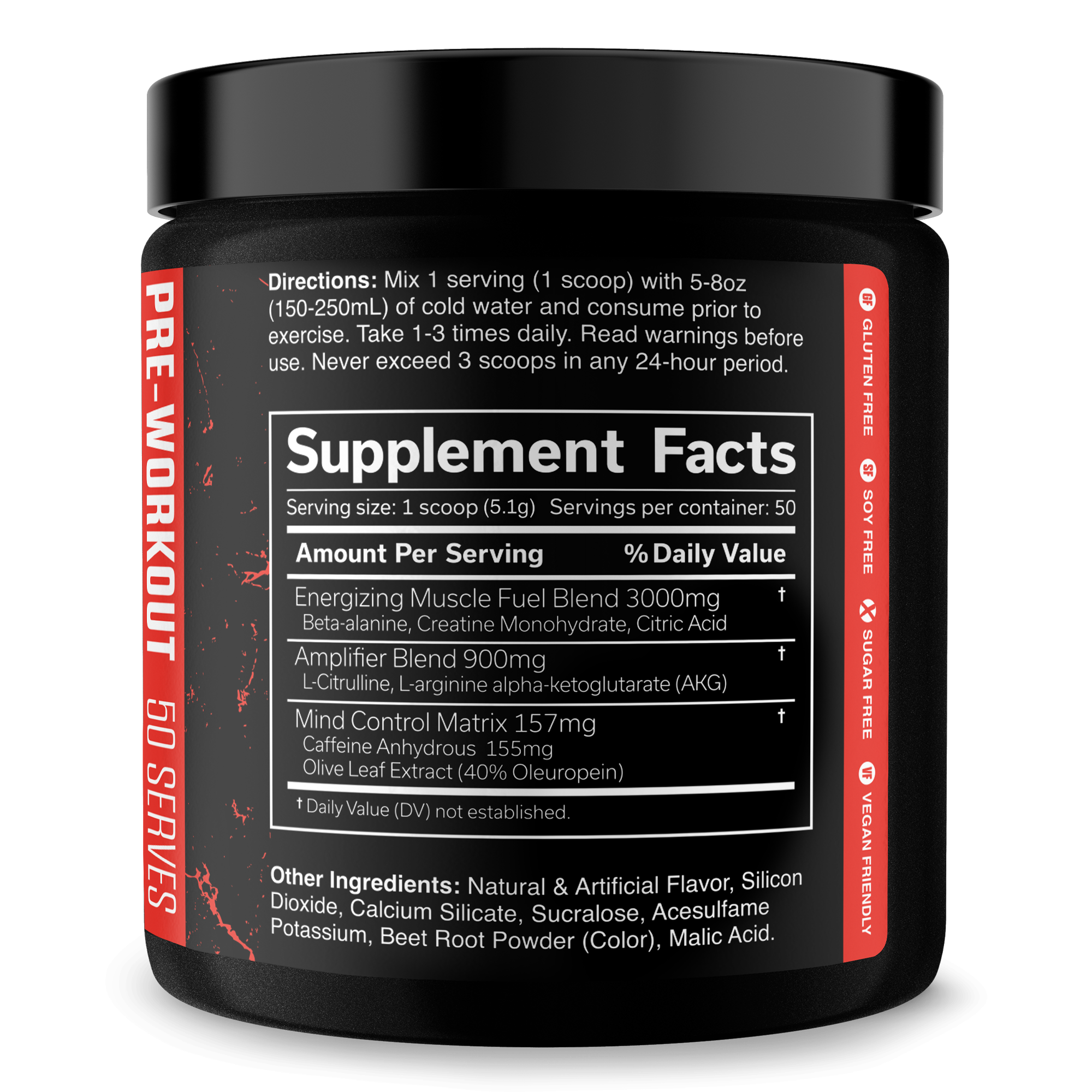 Pre-Workout Supplement for Fitness Performance Support