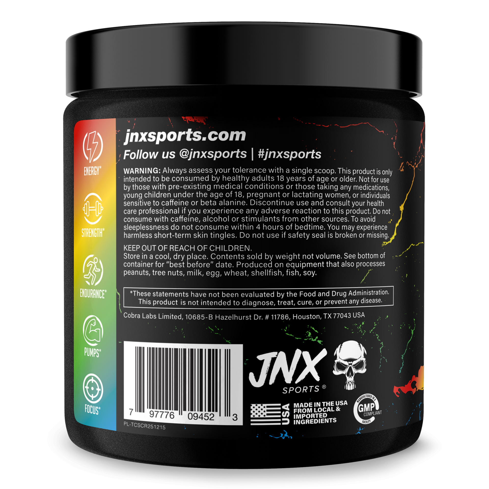 Pre-Workout Supplement for Fitness Performance Support