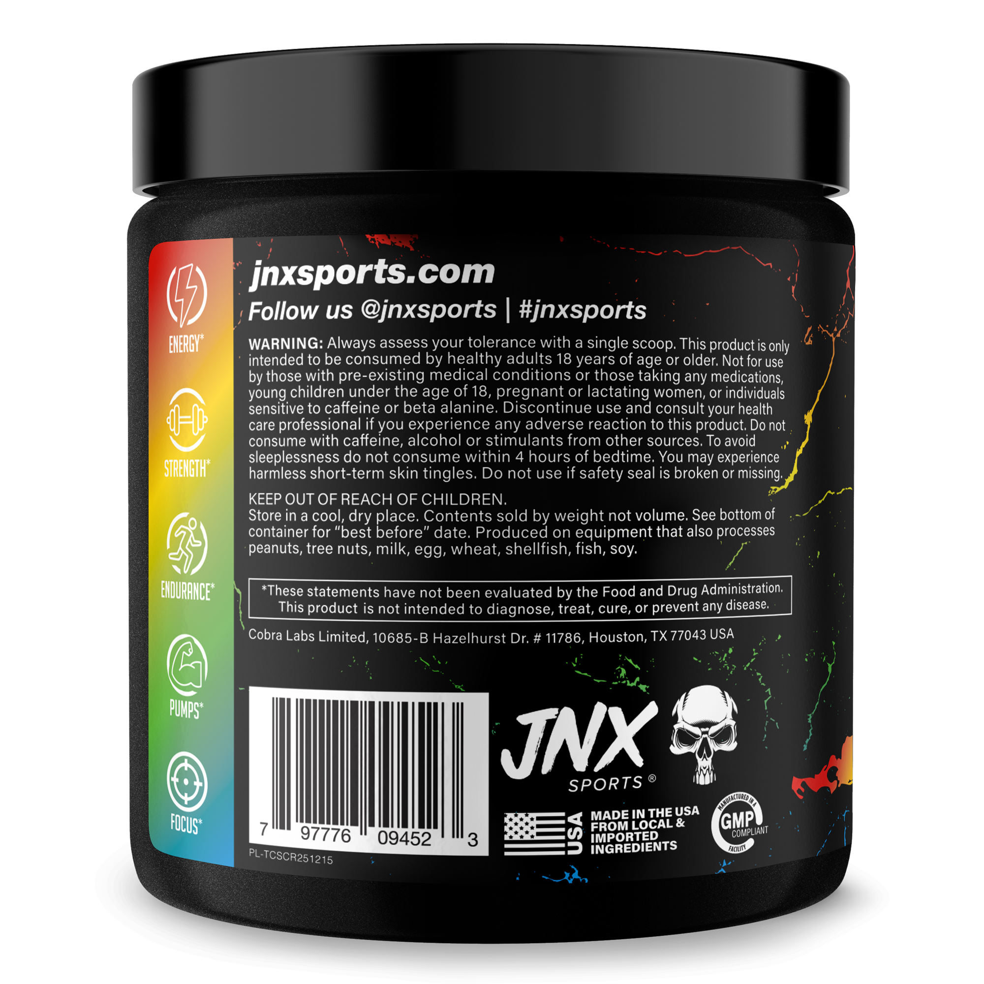 Pre-Workout Supplement for Fitness Performance Support