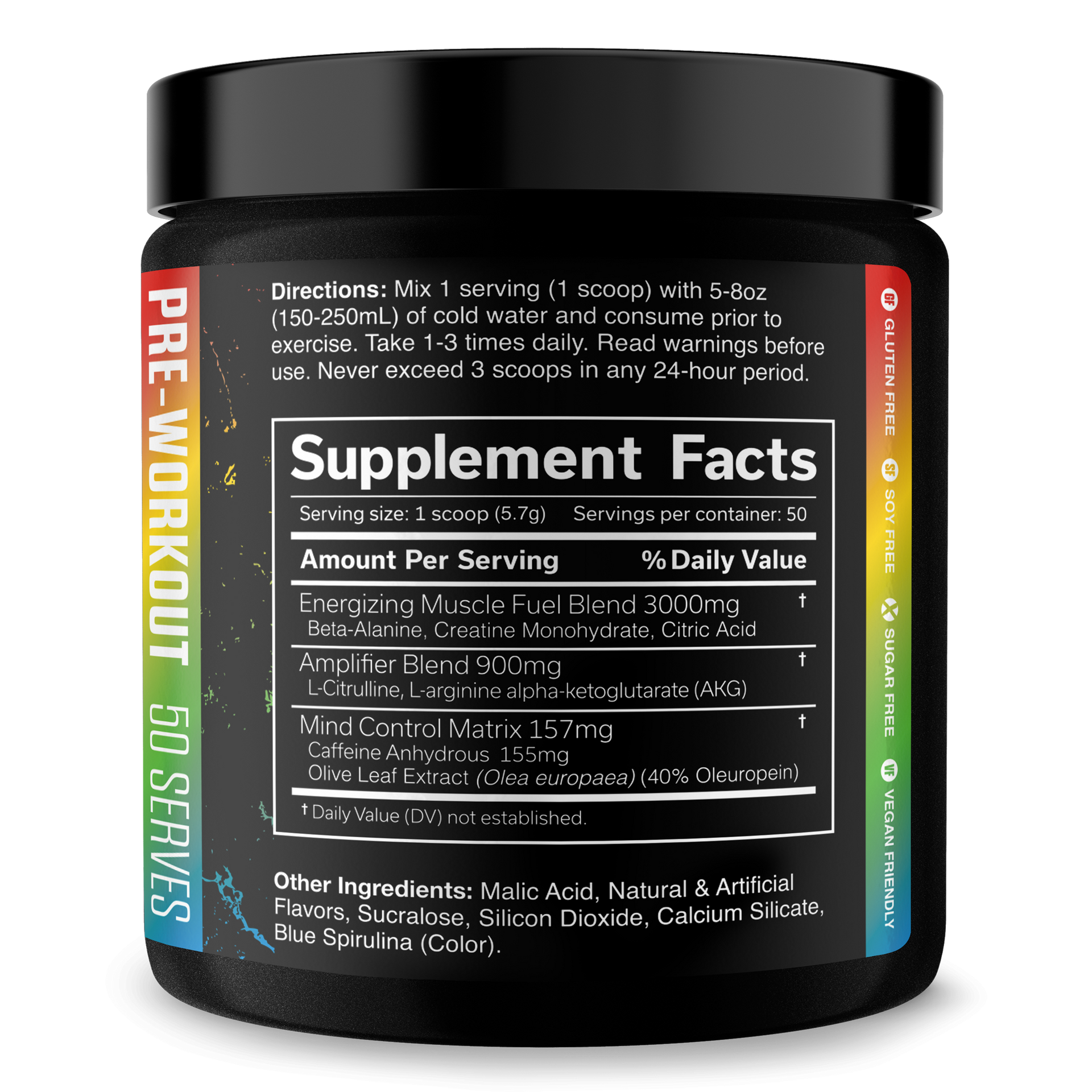 Pre-Workout Supplement for Fitness Performance Support