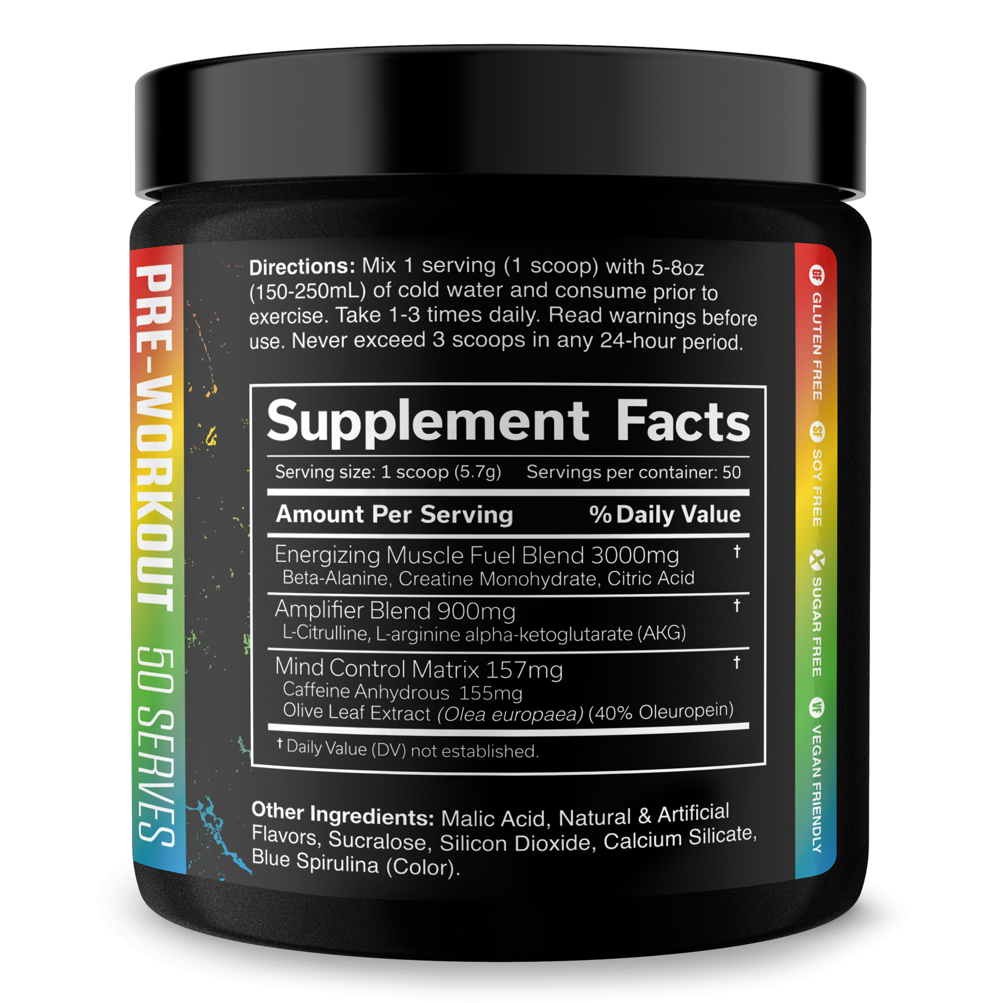 Pre-Workout Supplement for Fitness Performance Support