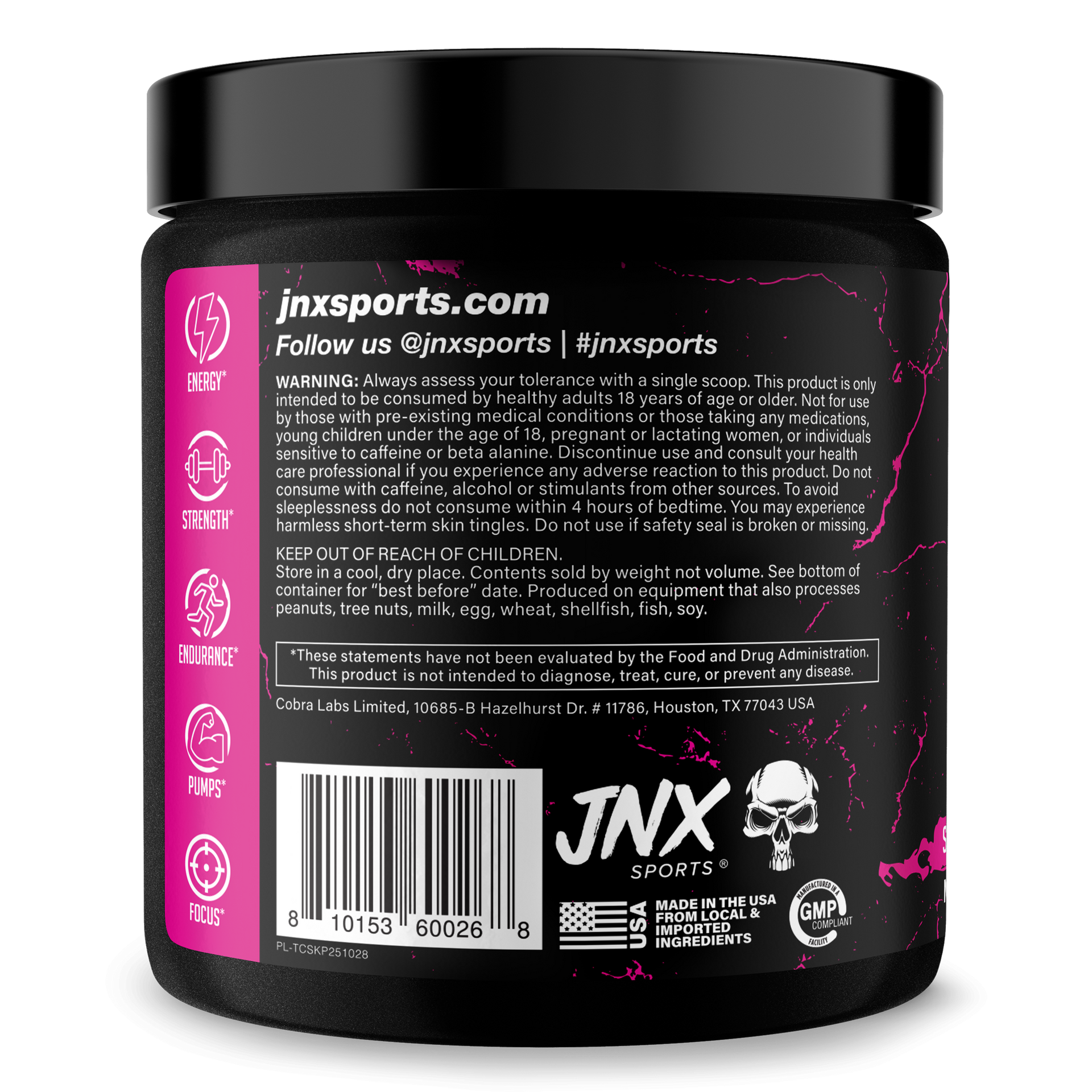 Pre-Workout Supplement for Fitness Performance Support