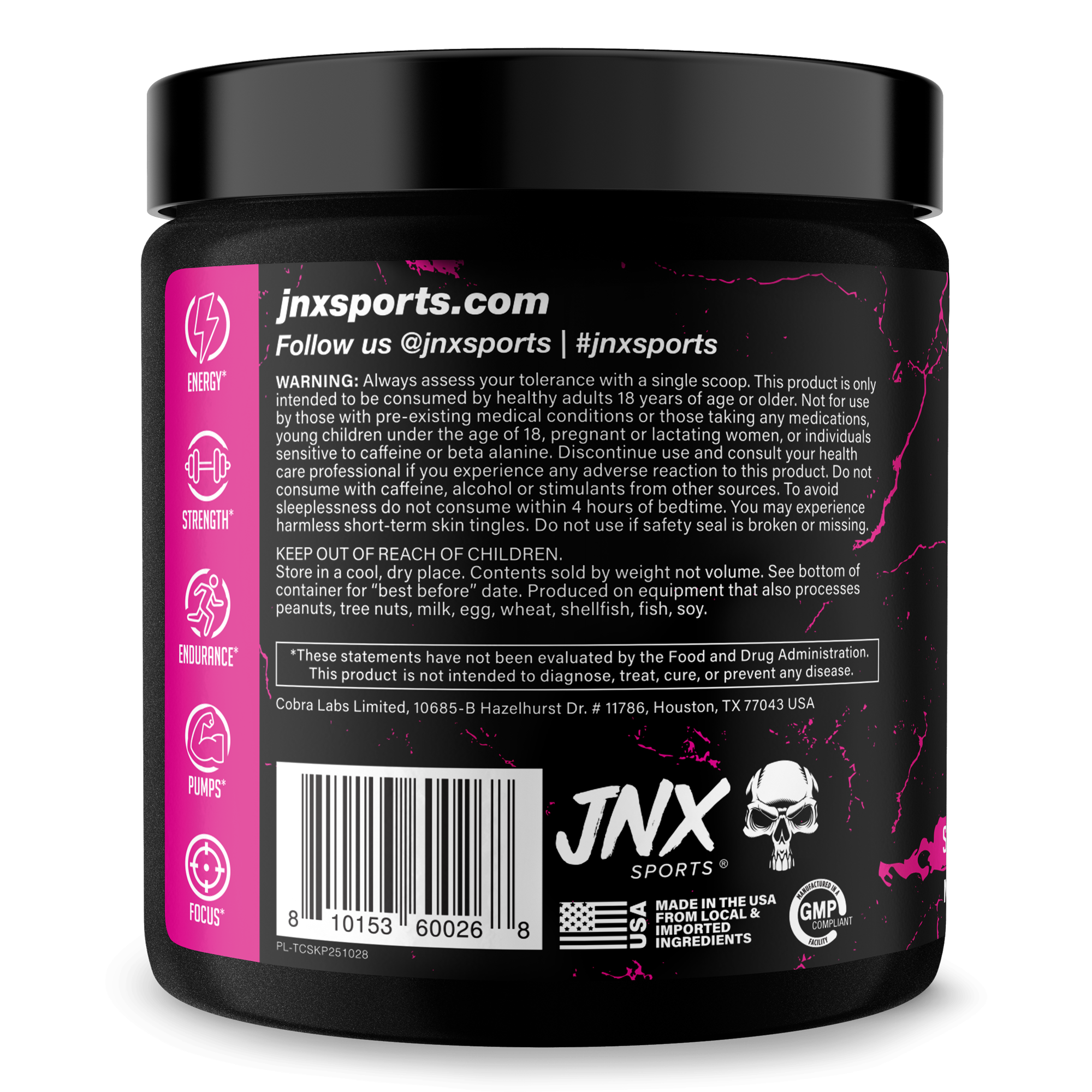 Pre-Workout Supplement for Fitness Performance Support