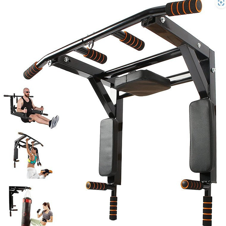 Wall Mounted Sandbag Rack Parallel Bars Pull-Up Equipment