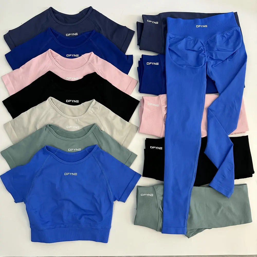 2-Piece Yoga Outfit Fitness Apparel Set for Women