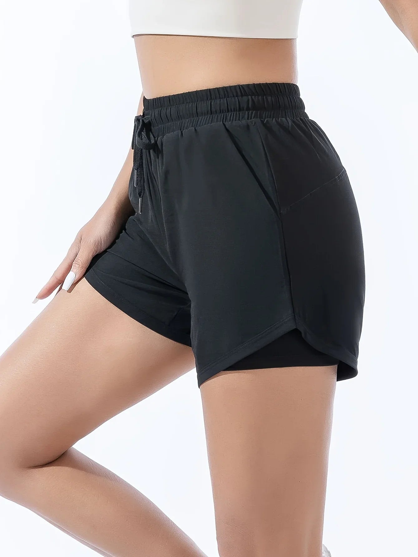 Women's Quick Dry Athletic Shorts for Workouts