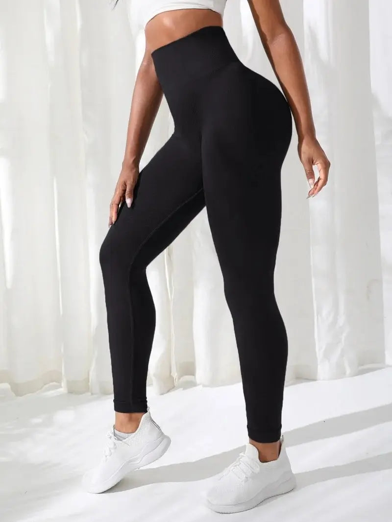 Women's High Waist Seamless Yoga Fitness Leggings