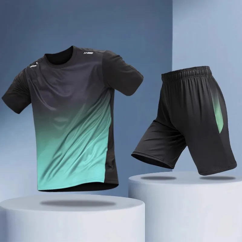 Men's Athletic Set for Tennis Football Badminton Sports