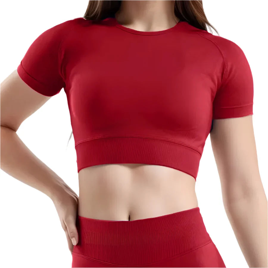 2-Piece Yoga Outfit Fitness Apparel Set for Women