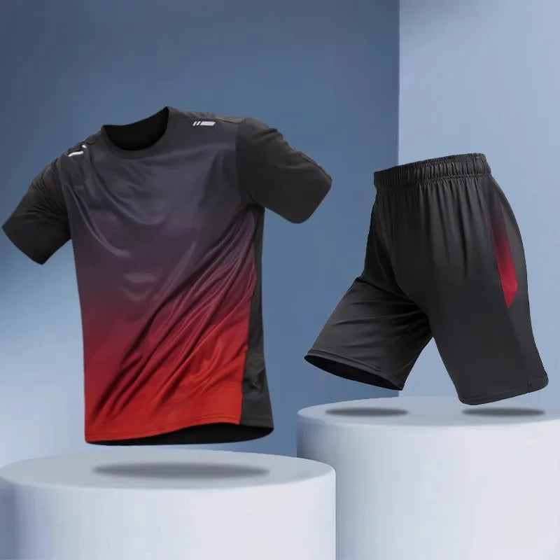 Men's Athletic Set for Tennis Football Badminton Sports