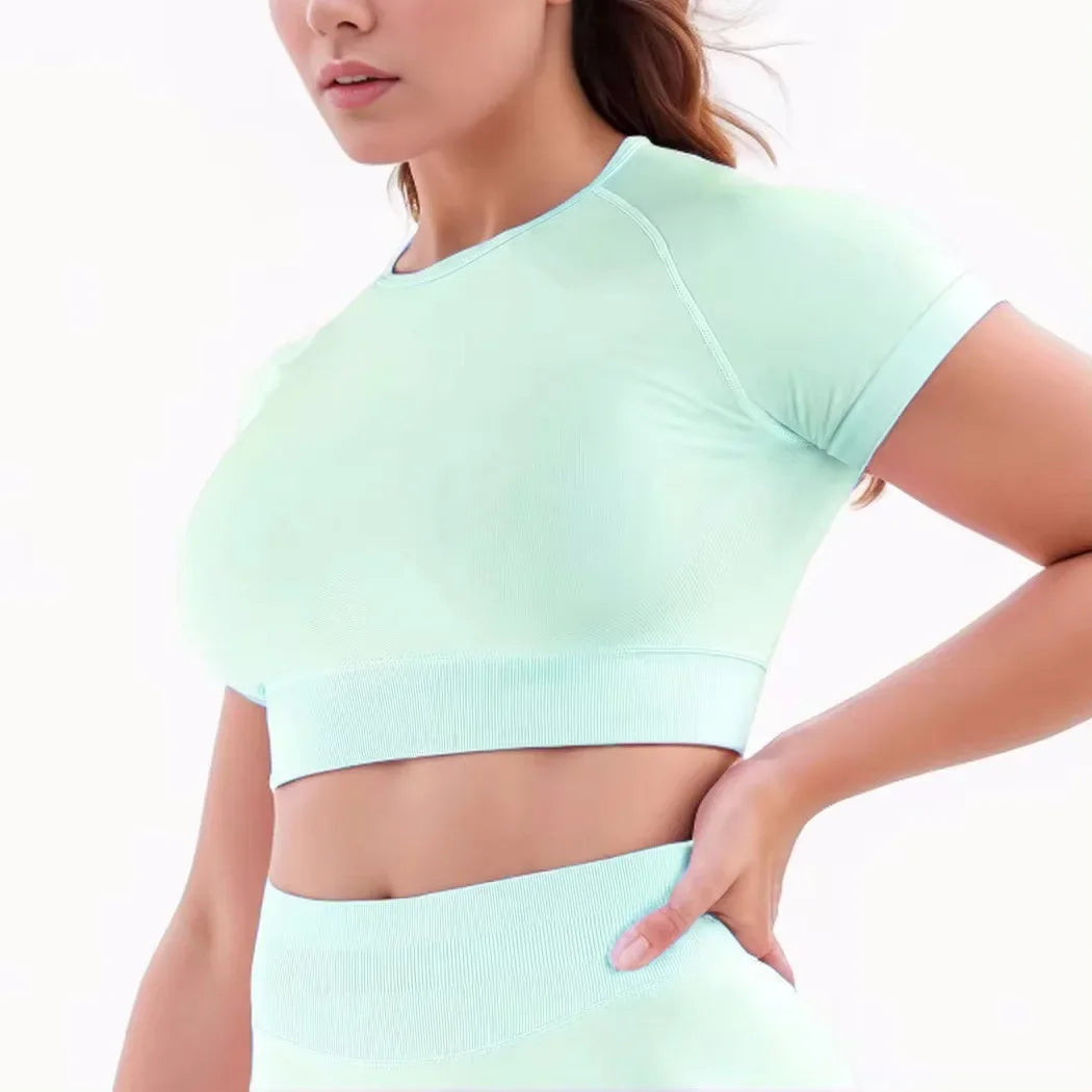 2-Piece Yoga Outfit Fitness Apparel Set for Women