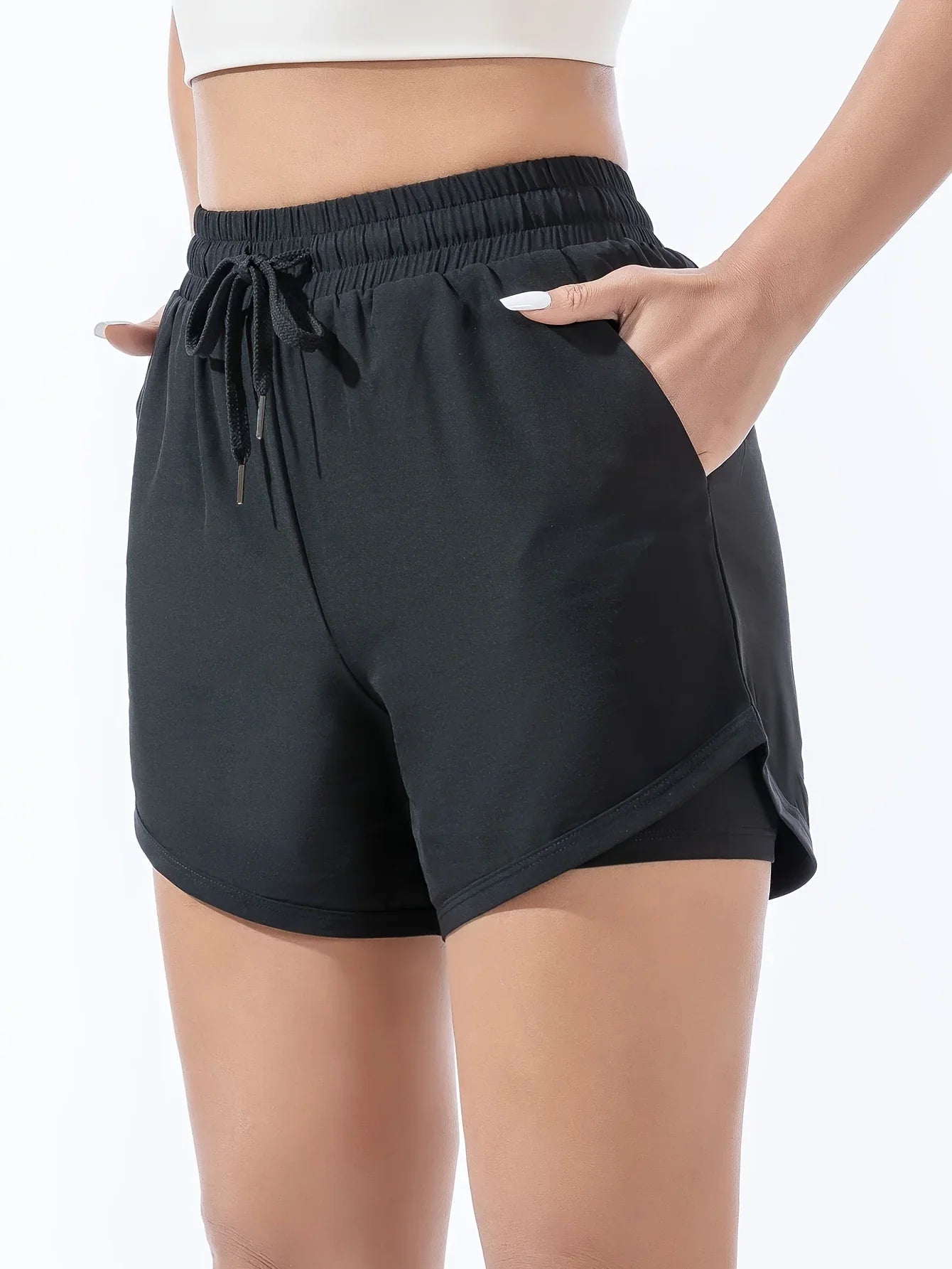 Women's Quick Dry Athletic Shorts for Workouts