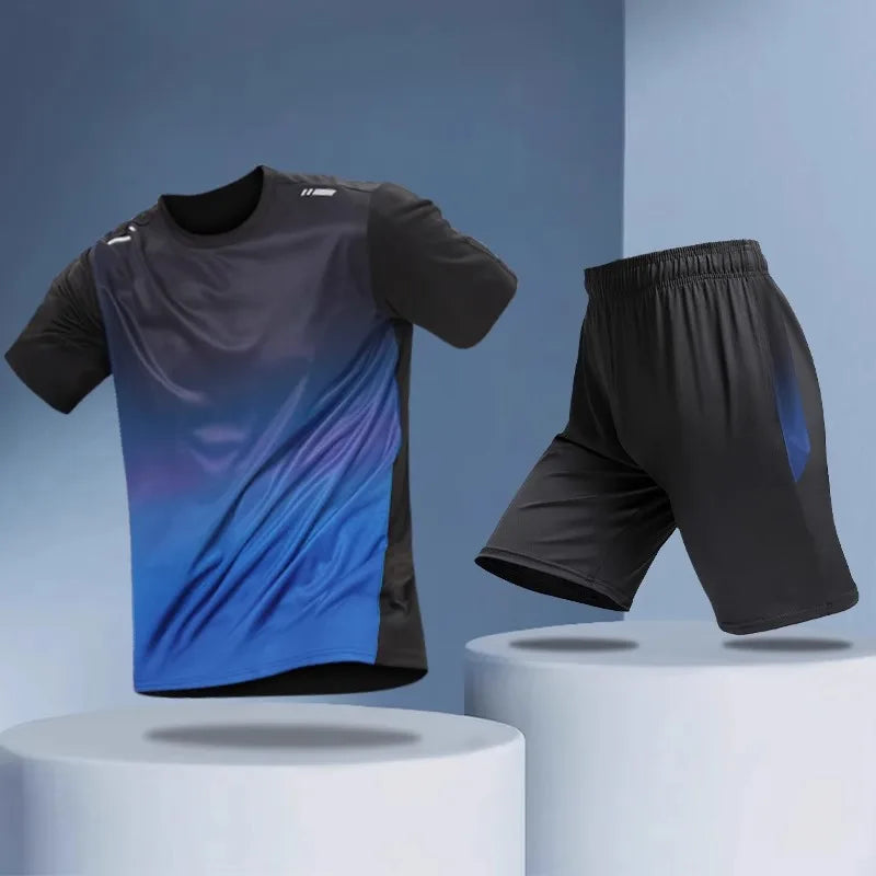 Men's Athletic Set for Tennis Football Badminton Sports