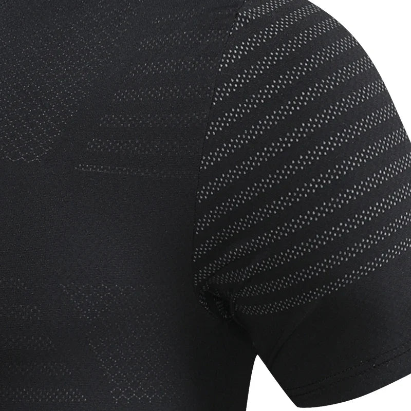 Men's Breathable Performance T-Shirt for Running Fitness