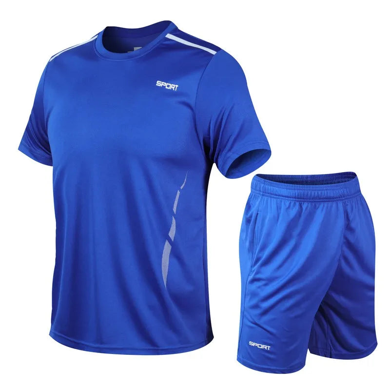 Men's Quick Dry Athletic Set for Workouts