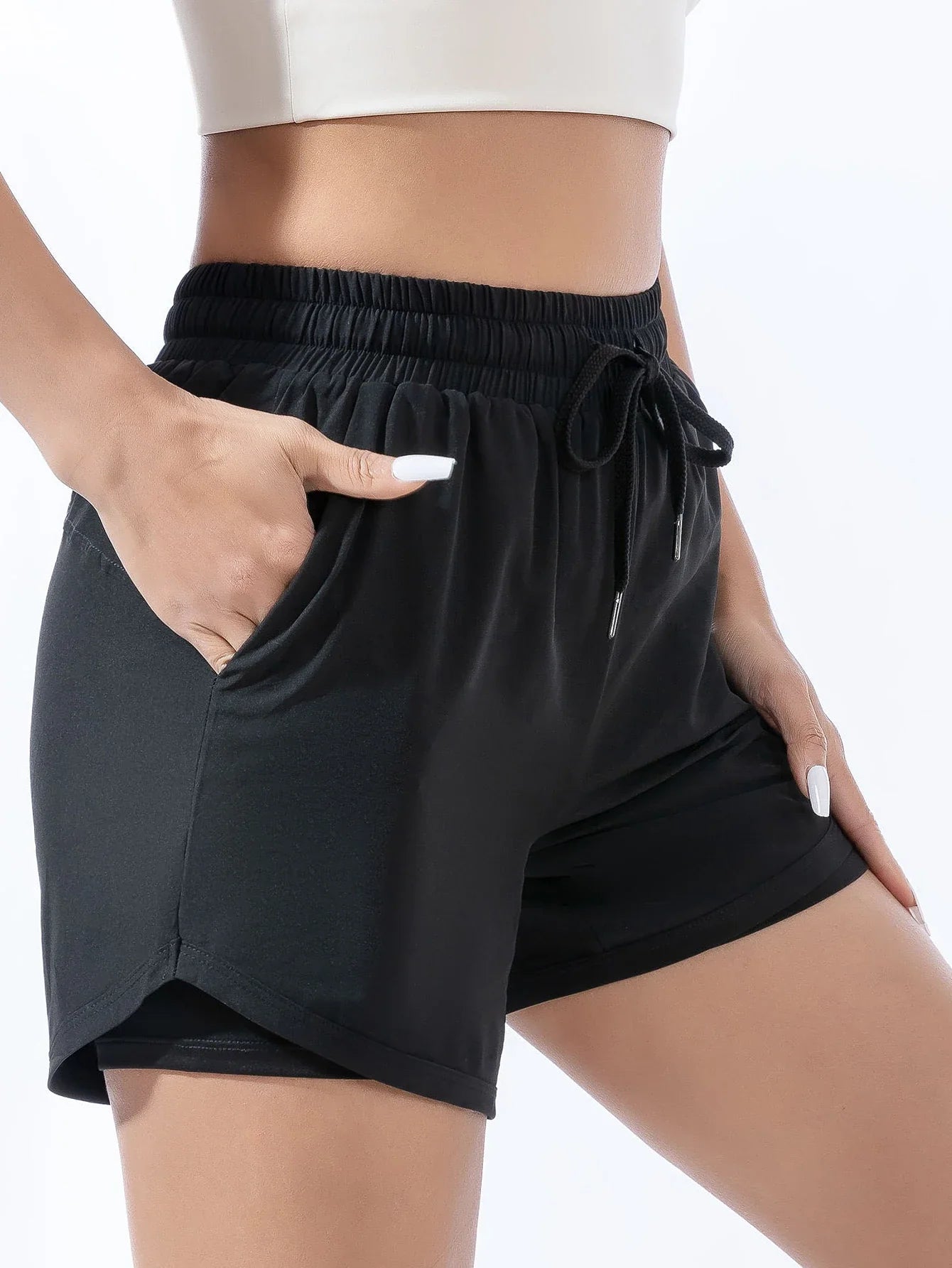 Women's Quick Dry Athletic Shorts for Workouts