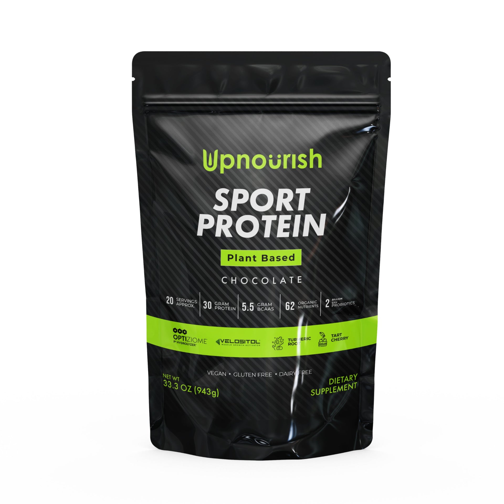 Plant-Based Sport Protein Powder for Fitness Support