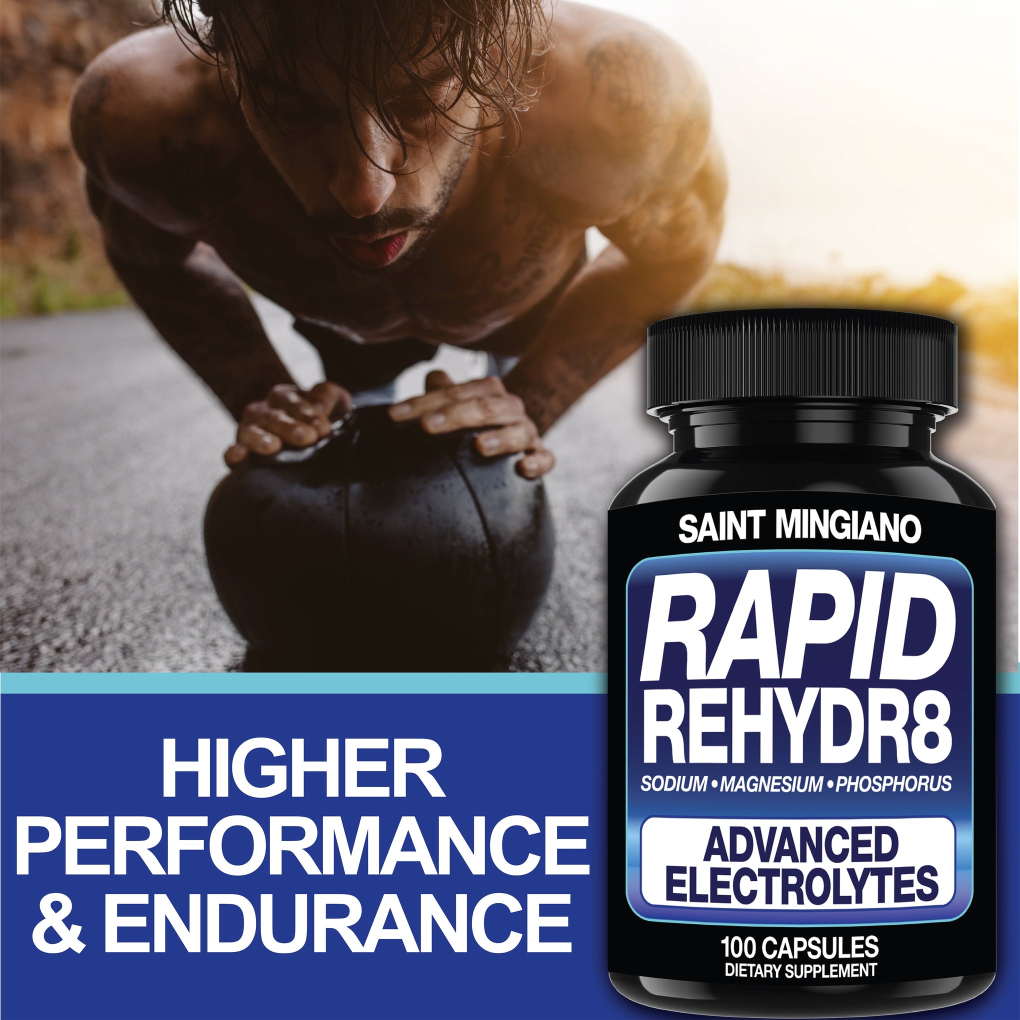 Electrolyte Capsules for Muscle Recovery Support