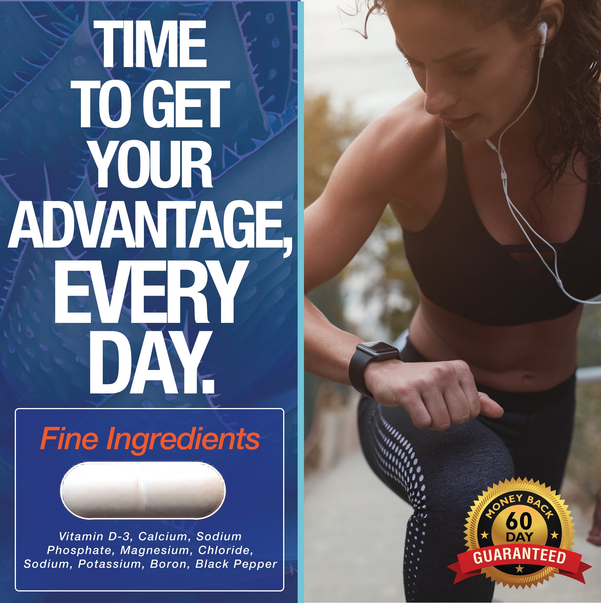 Electrolyte Capsules for Muscle Recovery Support