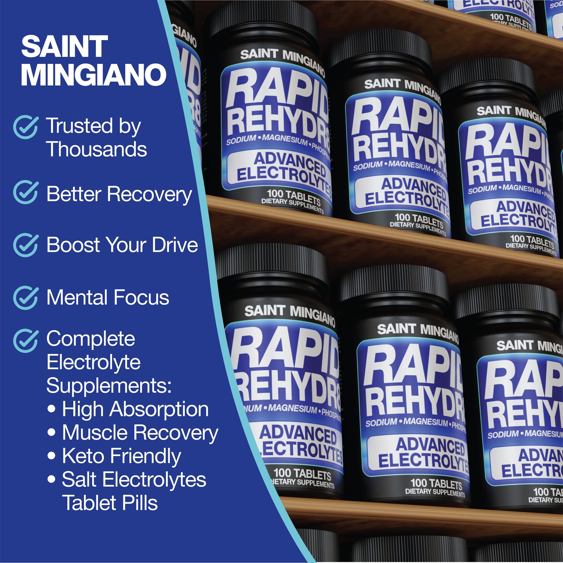 Electrolyte Capsules for Muscle Recovery Support