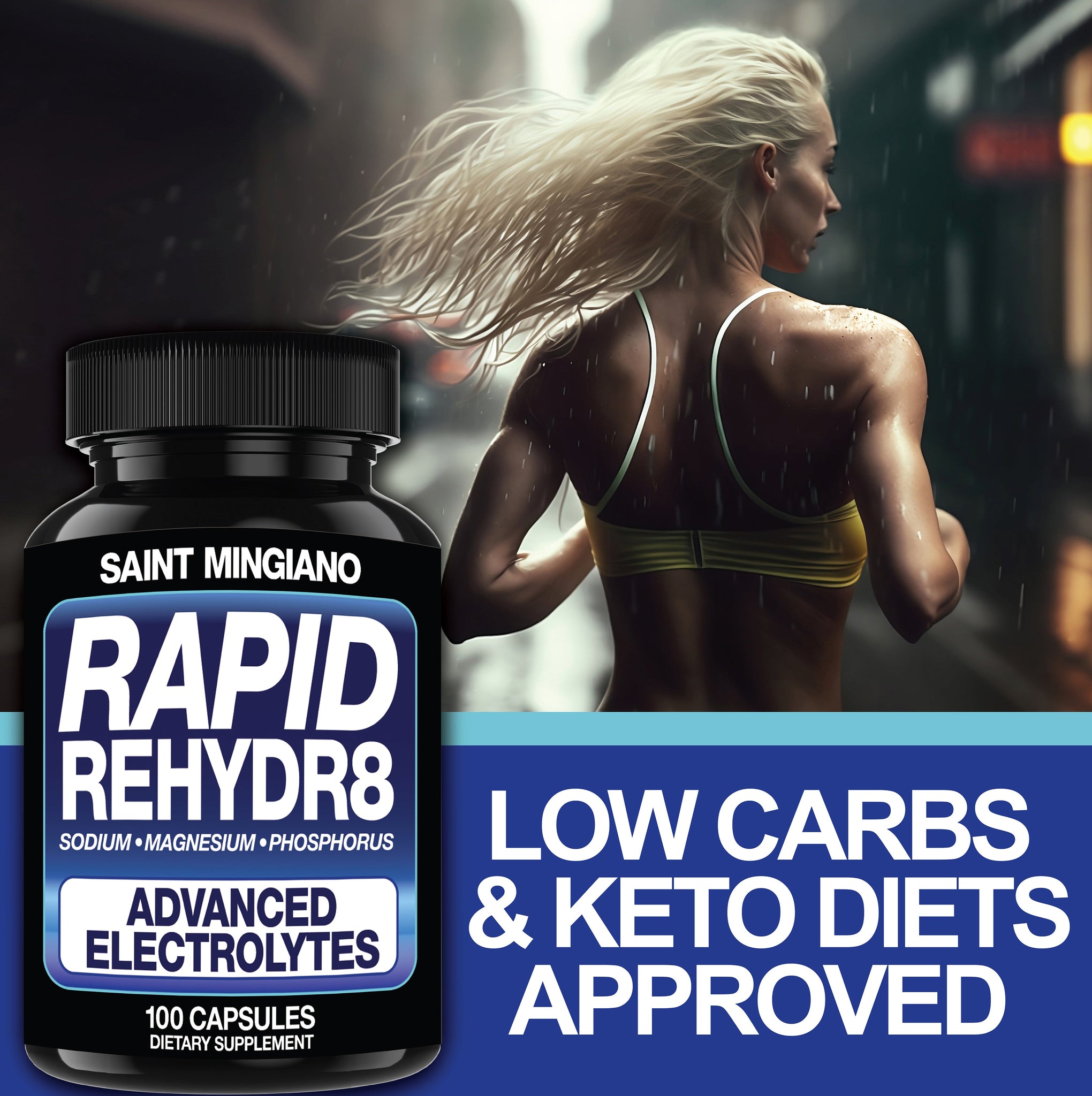 Electrolyte Capsules for Muscle Recovery Support