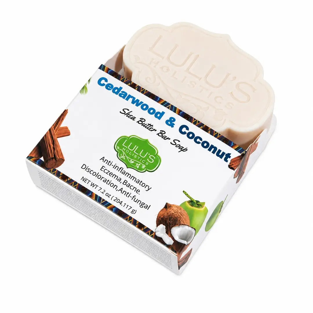 Lulu's Holistics Coconut Milk Shea Butter Bar Soap – Moisturizing Cleanse