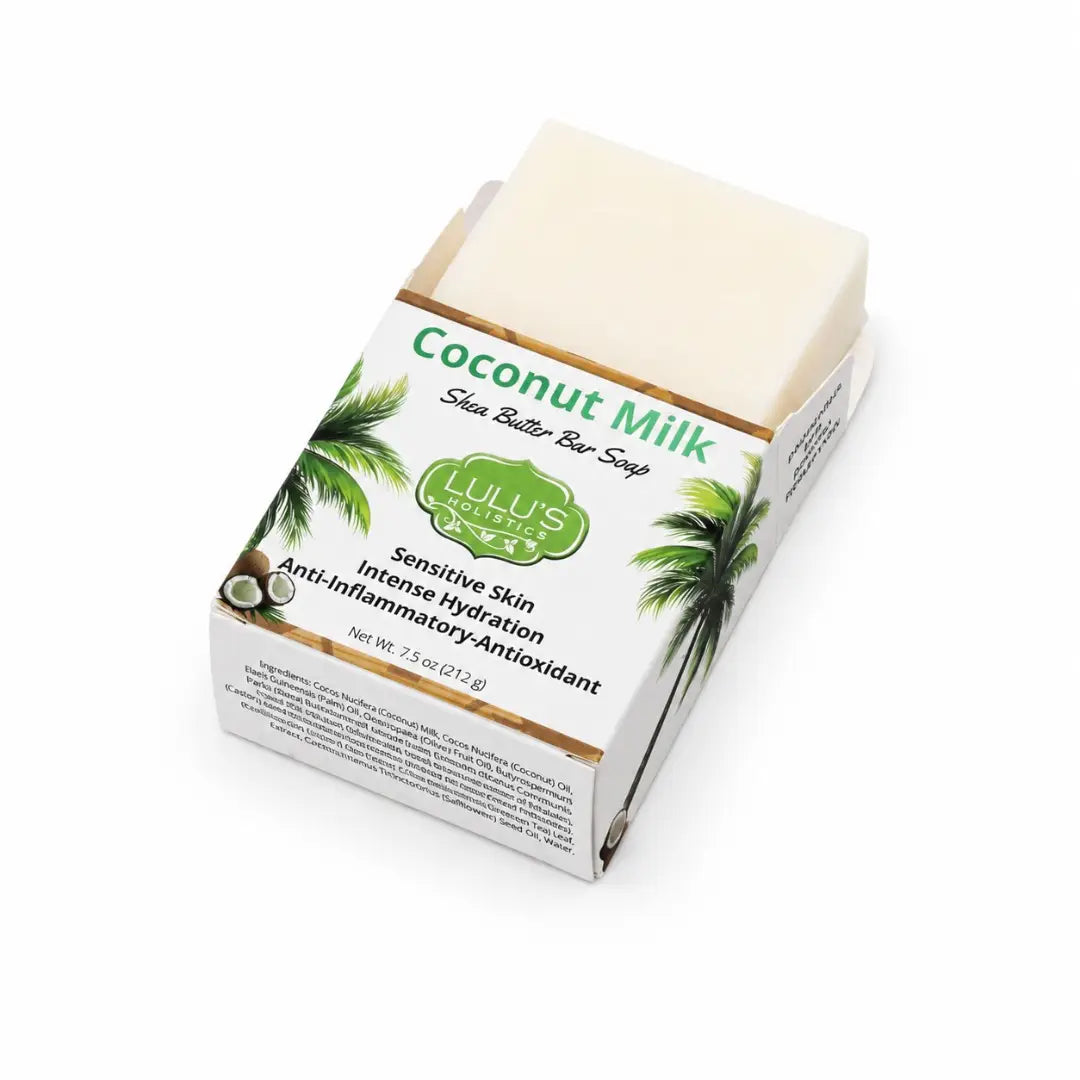 Lulu's Holistics Eucalyptus Shea Butter Bar Soap – Clarifying Cleanse