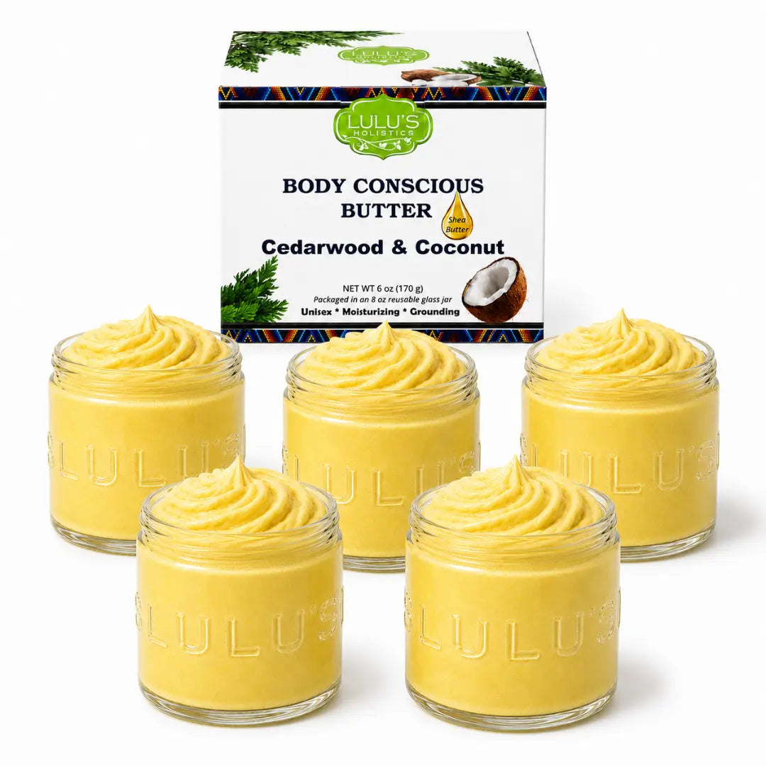 Lulu's Holistics Pear & Moringa Whipped Mango Body Butter – Non-Greasy, Radiant Skin