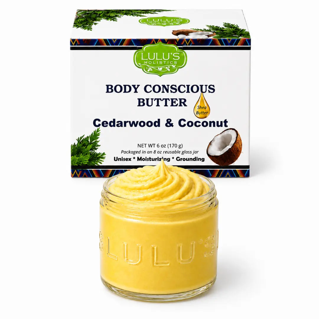 Lulu's Holistics Orange Vitamin C Whipped Mango Body Butter – Non-Greasy, Radiant Skin