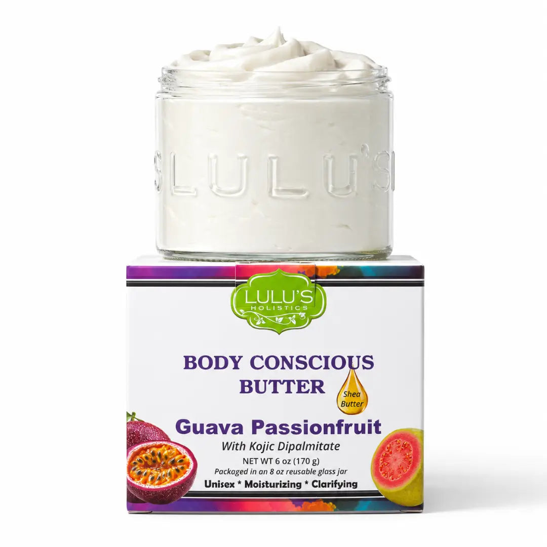Lulu's Holistics Guava Passionfruit Kojic Whipped Shea Body Butter – Target Uneven Tone & Glow