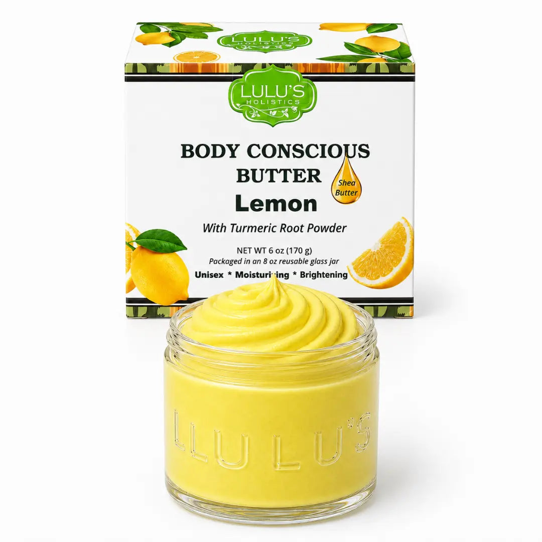 Lulu's Holistics Pear & Moringa Whipped Mango Body Butter – Non-Greasy, Radiant Skin