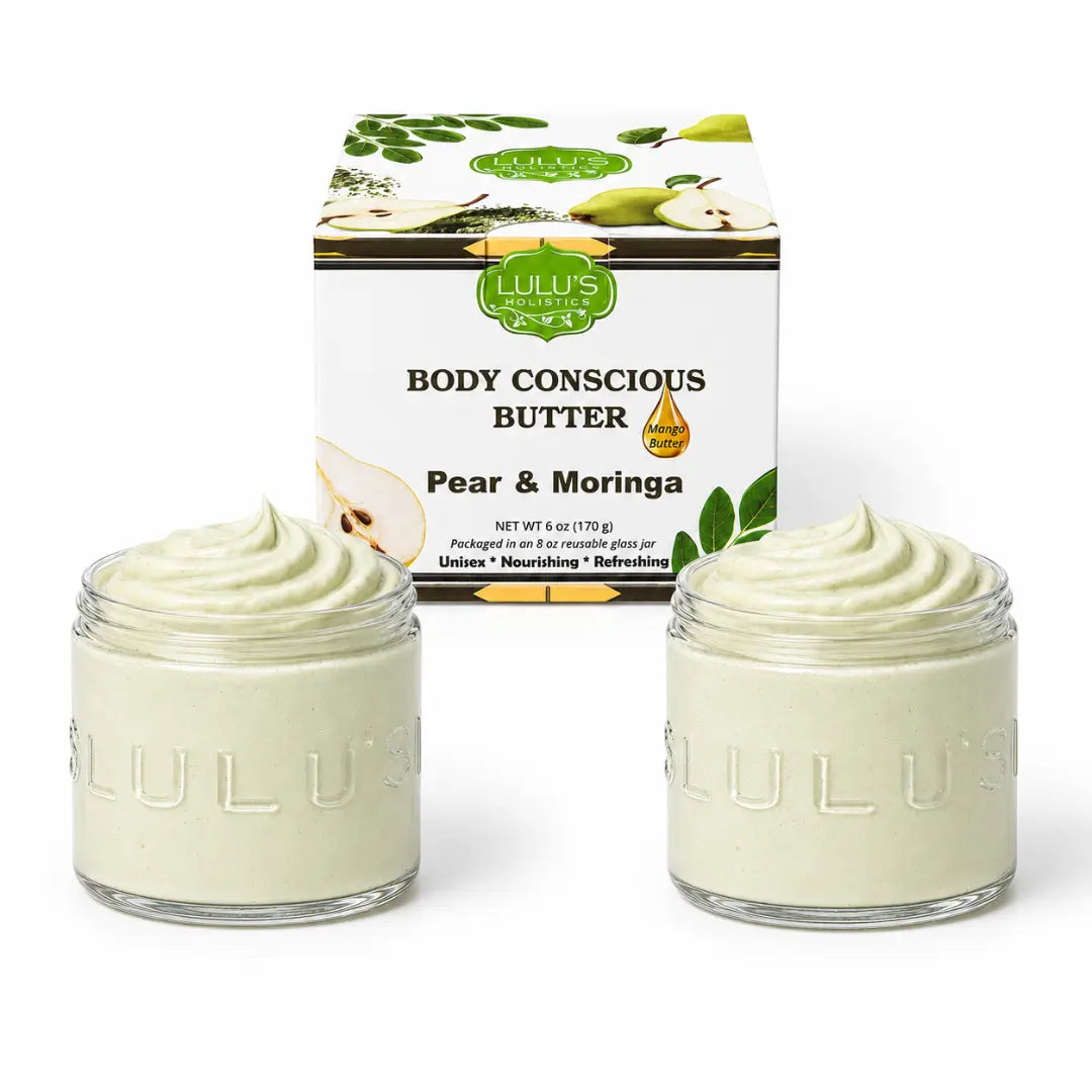 Lulu's Holistics Cedarwood & Coconut Whipped Body Butter – Deep Moisture for Dry Skin