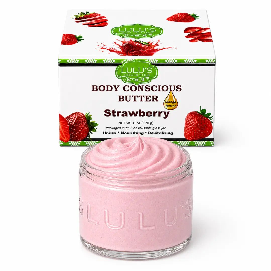 Lulu's Holistics Refined Unscented Whipped Body Butter – Gentle, Everyday Hydration