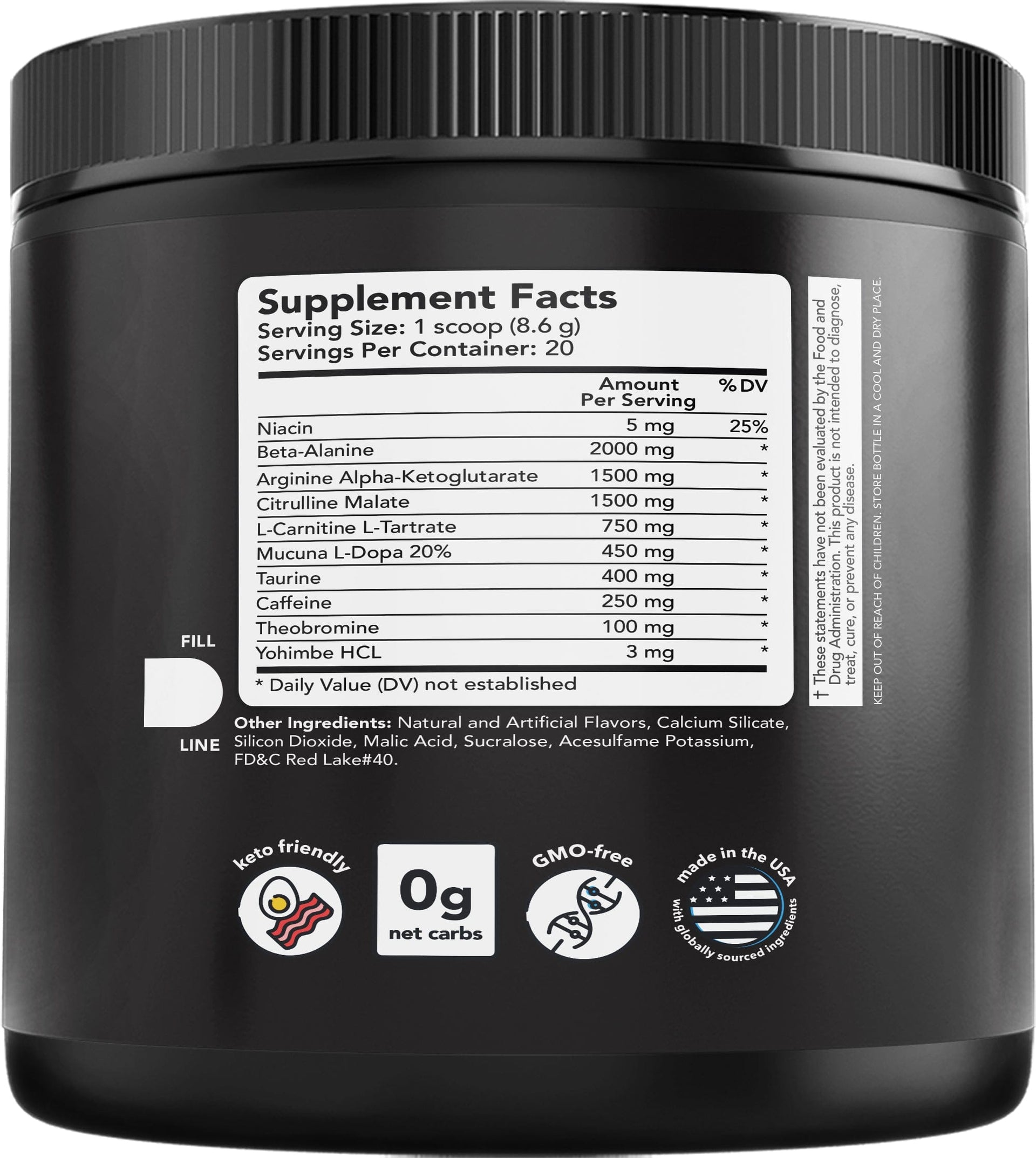 Watermelon Pre-Workout Supplement for Fitness Energy