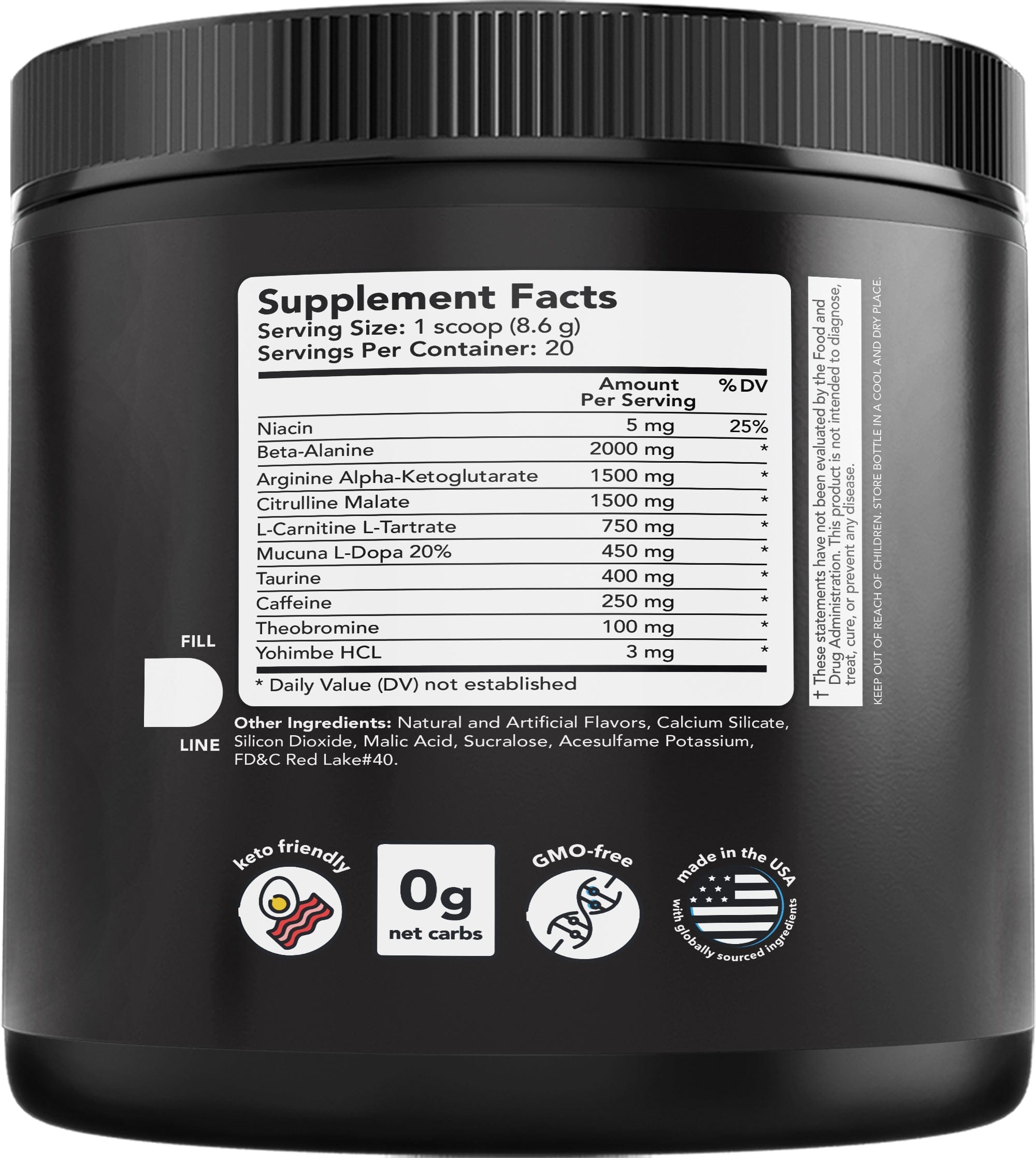 Watermelon Pre-Workout Supplement for Fitness Energy