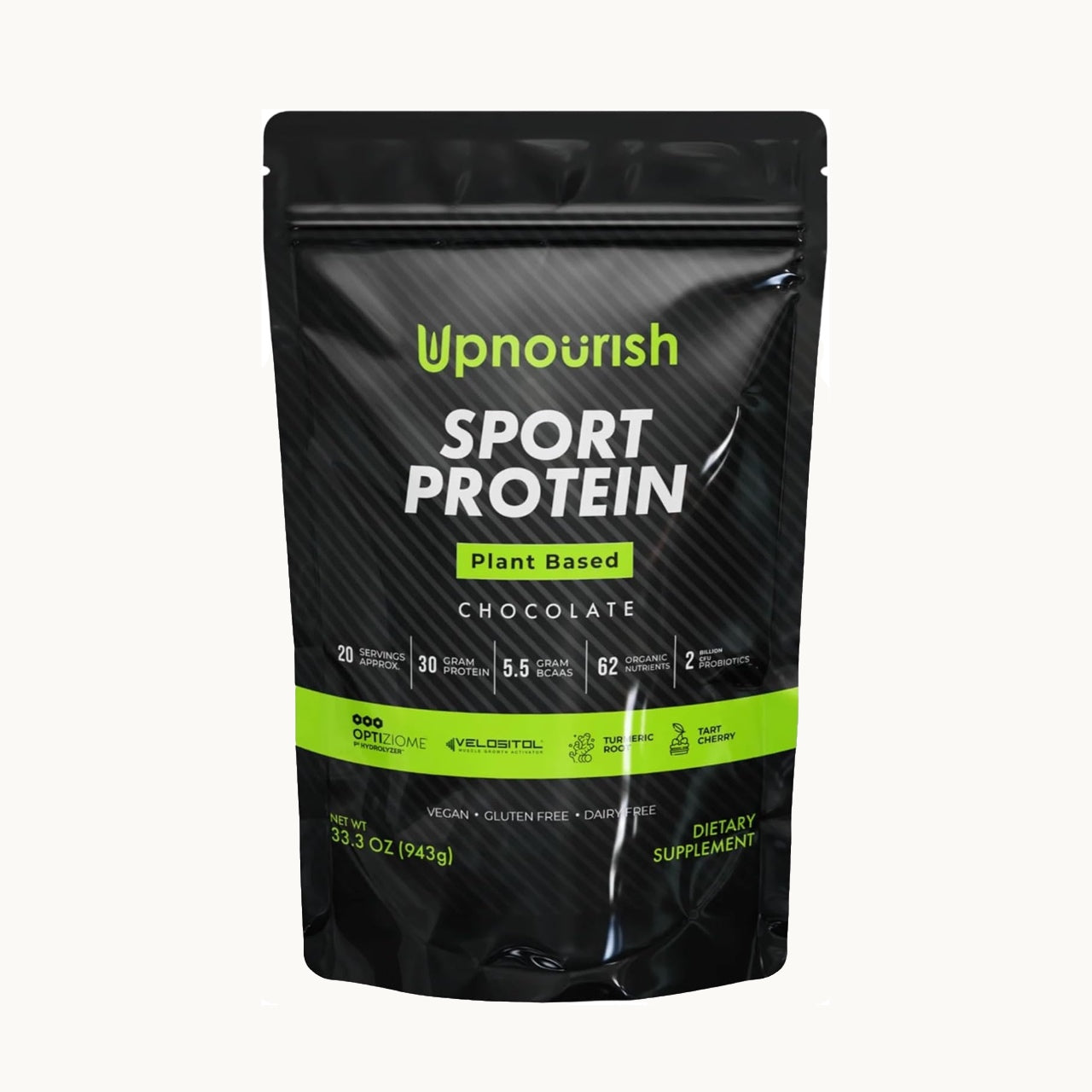 Plant-Based Sport Protein Powder for Fitness Support