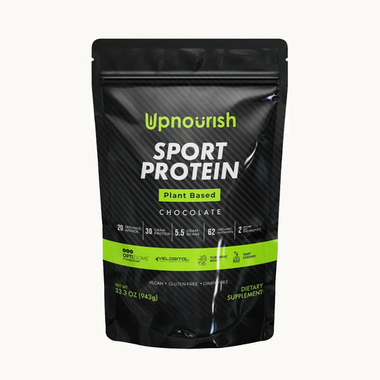 Plant-Based Sport Protein Powder for Fitness Support
